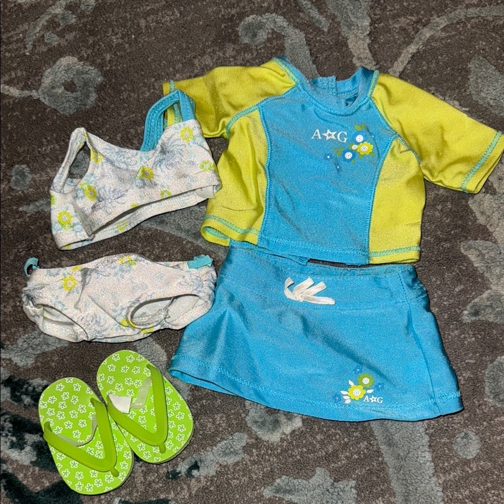 American Girl Two-in-One Surf Swimsuit